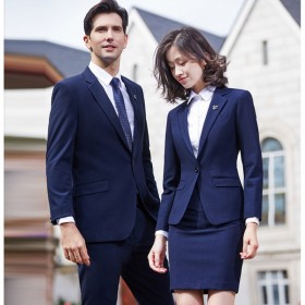 南充服裝廠  免費設計定制企事業(yè)單位工作服西服套裝