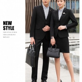 四川團購工作服 男女同款西裝職業(yè)套裝