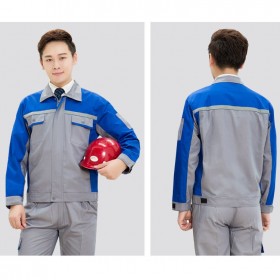 定制勞保服 工作服套裝男廠服 勞保服 春秋長袖工服 汽修服定做 耐磨春季工裝