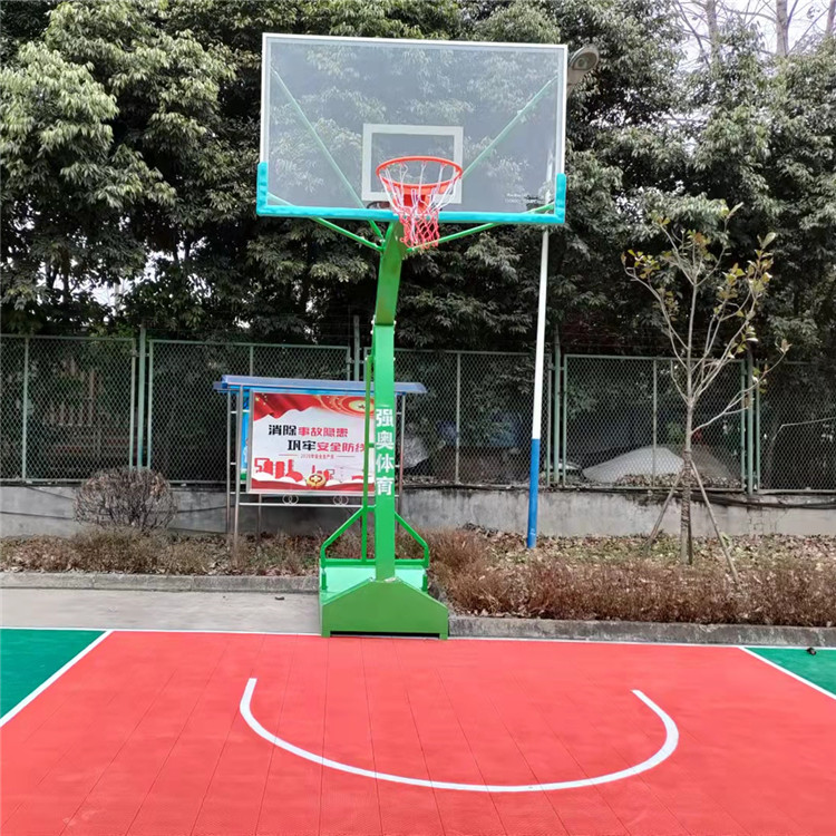 專業(yè)制造 箱式籃球架 地埋籃球架 室外籃球架 電動籃球架 強(qiáng)奧體育
