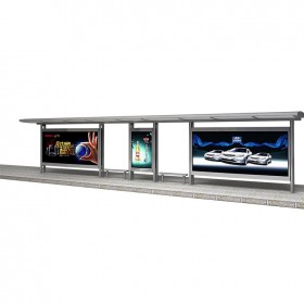 內江不銹鋼公交站臺 型號規(guī)格 按需定制 包安裝