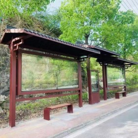 綿陽(yáng)公交車站臺(tái) 綿陽(yáng)城市鄉(xiāng)鎮(zhèn)不銹鋼候車亭 綿陽(yáng)公交候車亭