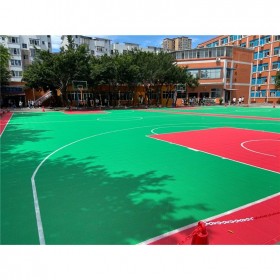 環(huán)保PU球場地板 運動場塑膠跑道 四川懸浮地板