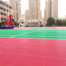 華塑地板籃球場懸浮地板 運動地板pp