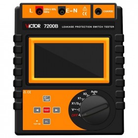 VC7200B型漏電保護器測試儀插頭電源檢測器驗電器電源極性測電器