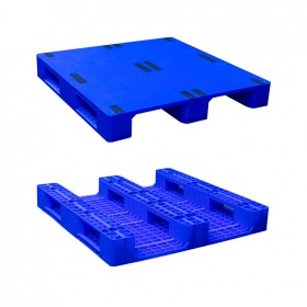 資陽(yáng)塑料托盤生產(chǎn)廠家 1212川字平板托盤 倉(cāng)儲(chǔ)立體庫(kù)