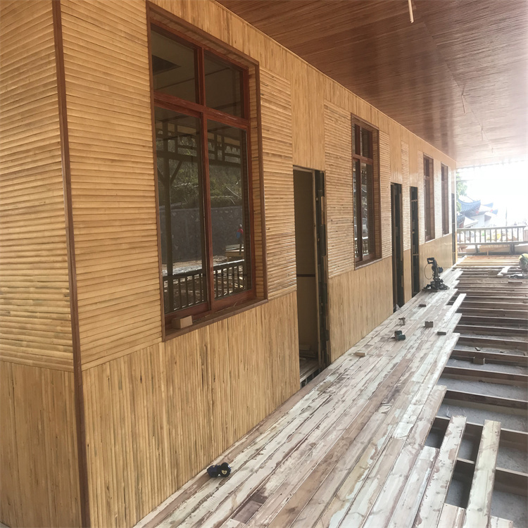 竹長廊竹建筑 竹房子 竹門樓長廊竹圍欄 免費(fèi)現(xiàn)場測量