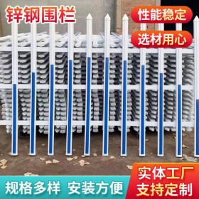 定制工地圍墻鋅鋼護欄小區(qū)別墅庭院隔離欄戶外學校幼兒園護欄網(wǎng)