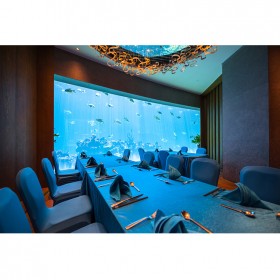 戲浪海洋館工程設計與承建 亞克力魚缸定做 別墅大魚缸設計定制