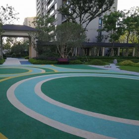 江北區(qū) 透水路面砼 黑色透水地坪 透水混凝土材料 生產(chǎn)企業(yè)