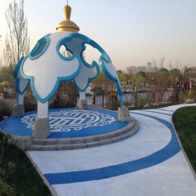 山南市 小區(qū)透水混凝土 道路透水地坪 彩色透水材料 造價(jià)評(píng)估