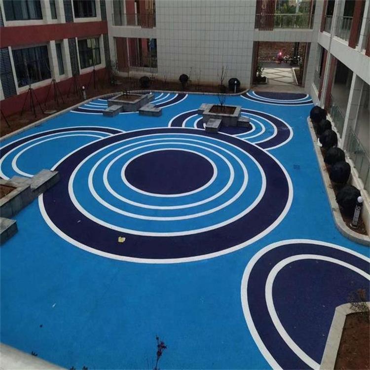 長(zhǎng)沙供應(yīng)彩色透水混凝土，壓模地坪，壓印混凝土，藝術(shù)地坪等