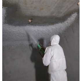 眉山市承接無機纖維噴涂工程 幕墻纖維噴涂防火保溫施工 導熱系數(shù)低