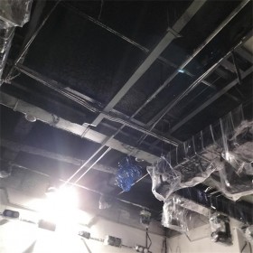 資陽(yáng)無(wú)機(jī)纖維噴涂施工 包工包料 防火耐高溫 吸音降噪