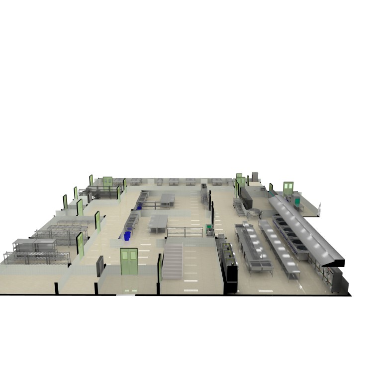 學(xué)校食堂商用廚房設(shè)計方案 一對一上門測量