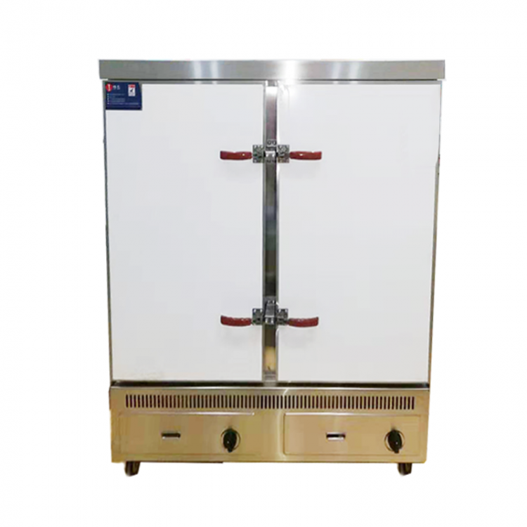 燃?xì)怆p門(mén)二十四盤(pán)蒸飯車  學(xué)校商用廚房設(shè)備公司-優(yōu)佰特