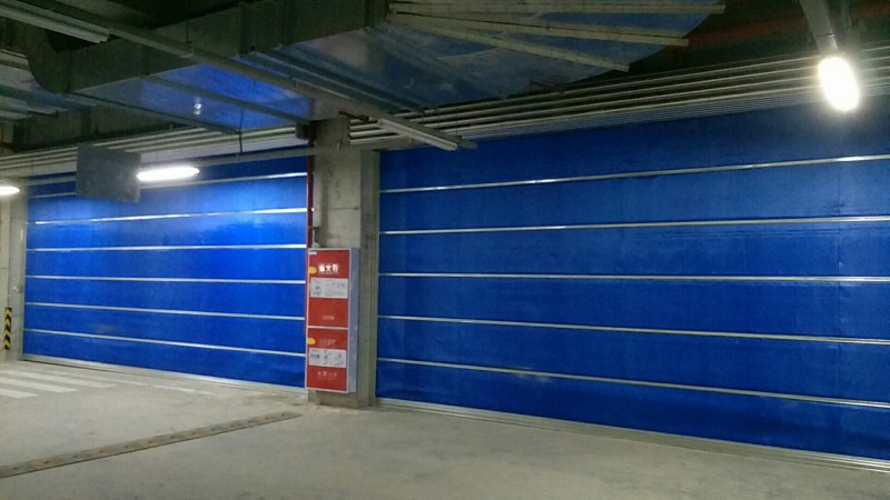 特級無機布雙軌雙簾防火卷簾門