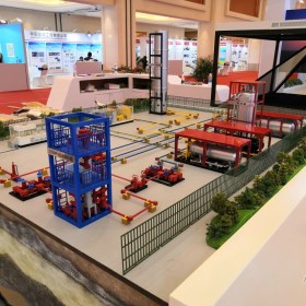 工業(yè)機械場景設備定制生產線成都沙盤模型定制