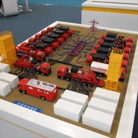 工業(yè)機(jī)械生產(chǎn)線工業(yè)場景制作中達(dá)創(chuàng)美沙盤模型定制