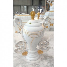 漢白玉雕刻 公園廣場(chǎng)石雕裝飾 河道護(hù)欄橋欄 抱鼓石門墩 動(dòng)物石雕 漢白玉定制