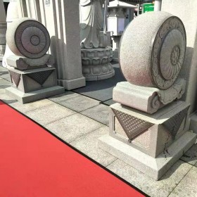 眾興石材 石刻門(mén)墩 四川抱鼓石 門(mén)墩石設(shè)計(jì)定制