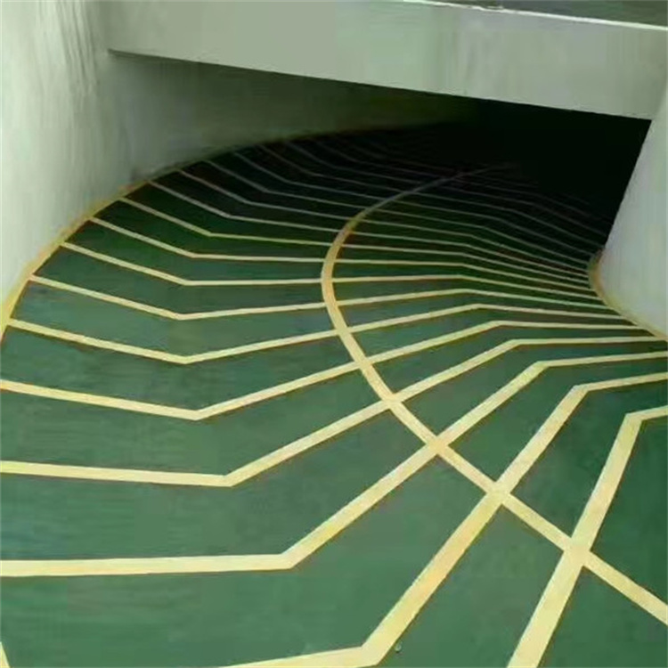 地下停車場車庫坡道地坪施工 環(huán)氧防滑 坡道地坪廠家直銷