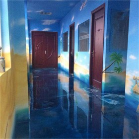 成都彩色藝術地坪施工 森脈建材 專業(yè)地坪施工公司 包工包料