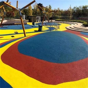 四川幼兒園塑膠跑道 EPDM學校地面施工 圖案豐富 顏色艷麗 包工包料