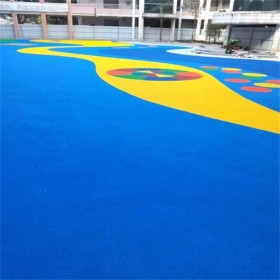 epdm塑膠跑道 學校操場橡膠地面施工 混合透氣型