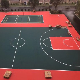 懸浮式拼裝地板 懸浮拼裝地板廠家 懸浮地板籃球場 廣泛應(yīng)用于各類球場/健身館/幼兒園/娛樂廣場/公園/老年人活動場所等