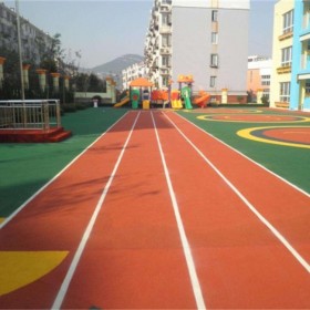 塑膠跑道 勝飛康體塑膠跑道廠家 專業(yè)預制塑膠跑道廠家 幼兒園/學校/球場塑膠跑道