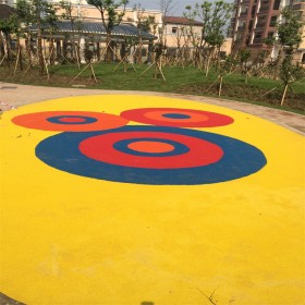 安全彈性地墊EPDM塑膠地墊 戶外兒童游樂場(chǎng)塑膠地墊 施工定制