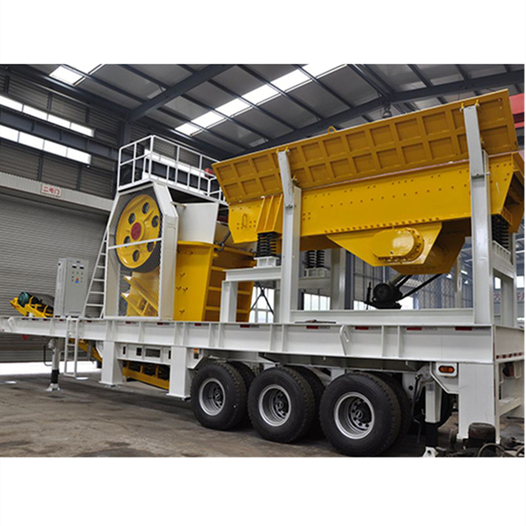 四川移動(dòng)破碎站 運(yùn)輸方便 適用于場(chǎng)地狹窄、復(fù)雜區(qū)域