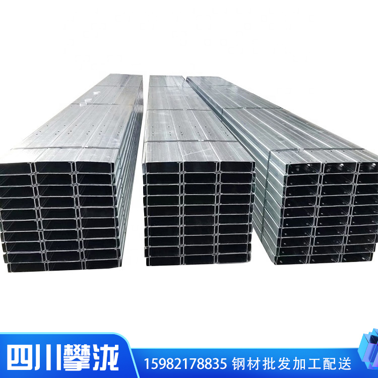 現貨鍍鋅角鋼角鐵 等邊角鋼 Q345B切割沖孔角鋼型材槽鋼加工 四川攀瀧