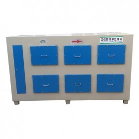 成都不銹鋼活性炭吸附塔 噴漆房廢氣異味處理裝置 活性炭吸附裝置價(jià)格