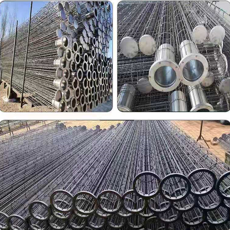 成都廠家生產(chǎn)布袋除塵器骨架 圓形除塵骨架 噴塑骨架 除塵配件供應