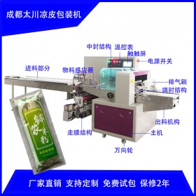 成都新鮮面條包裝機(jī) TCLB-450X自動(dòng)套袋鮮面條套袋包裝機(jī)械 全國包郵包安裝售后