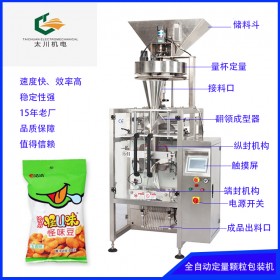 重慶怪味胡豆包裝機(jī)械TCZB-420麻辣蠶豆顆粒包裝機(jī) 自動(dòng)包裝機(jī)生產(chǎn)