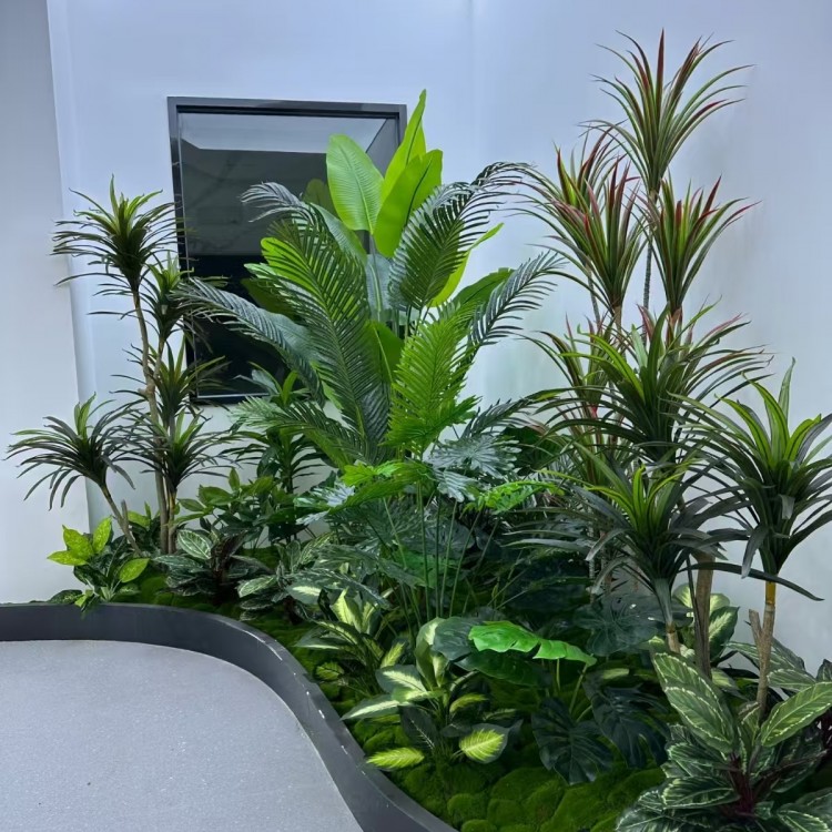 商場室內(nèi)落地盆景 綠植造景設(shè)計(jì) 定期養(yǎng)護(hù) 款式多選