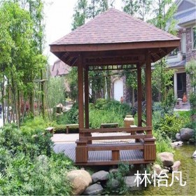 四川防腐木涼亭廠家定制，防腐木屋定制施工廠家  庭院閣，四角涼亭，防腐木四角涼亭，涼亭戶外，實木亭子，四角亭子，防腐木屋