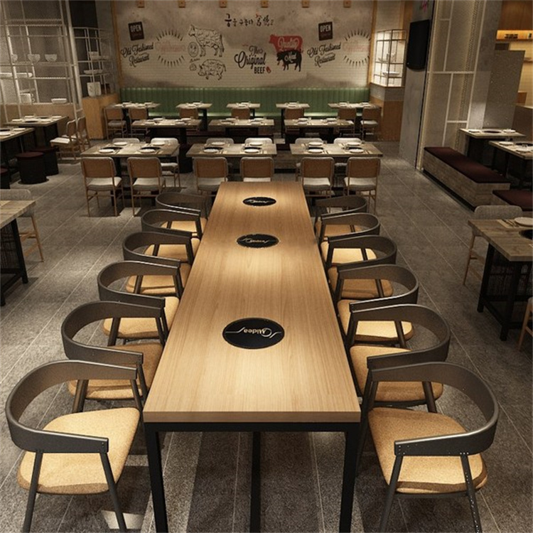 火鍋?zhàn)?無煙燒烤桌餐桌椅組合 新中式實(shí)木無煙電磁爐火鍋?zhàn)?/></a>
<span id=