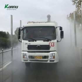 四川消毒通道高壓噴霧車輛通道消毒廠家，人造霧噴霧除臭降溫降塵消毒設(shè)備