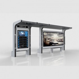 成都公交站臺(tái)源頭廠家 智慧公交候車亭制作