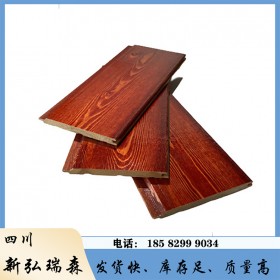 成都實(shí)木桑拿板批發(fā) 松木外墻板廠家新弘瑞森 現(xiàn)貨免漆桑拿板 外墻扣板