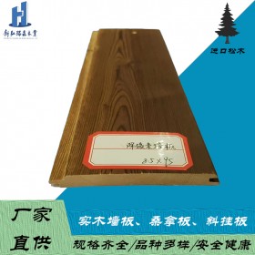 碳化拉絲桑拿板 白色松木桑拿板 銷(xiāo)售彩色實(shí)木扣板 現(xiàn)貨松木墻板