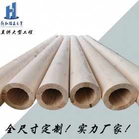 建筑結(jié)構(gòu)膠合木 四川瑞森膠合木廠家直銷價(jià)格 批發(fā)膠合木圓柱
