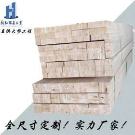 四川新弘瑞森 定制弧形木結(jié)構(gòu)膠合木 現(xiàn)貨膠合木圓柱 空心圓柱