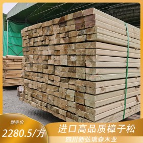 四川防腐木木屋廠家 批發(fā)防腐木順?biāo)畻l 防腐木木龍骨廠家