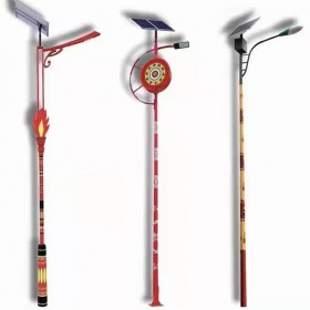 民族風特色太陽能路燈 中國風路燈定制 工程品質