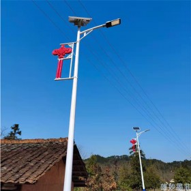 中國(guó)結(jié)太陽(yáng)能路燈 新農(nóng)村市政工程LED太陽(yáng)能路燈